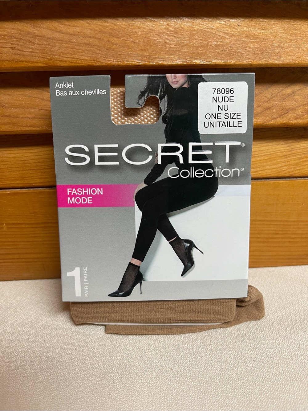Nude Anklet Hosiery - One Size